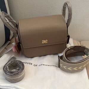 House of Little Bunny Treasure 22 Tan Crossbody Bag